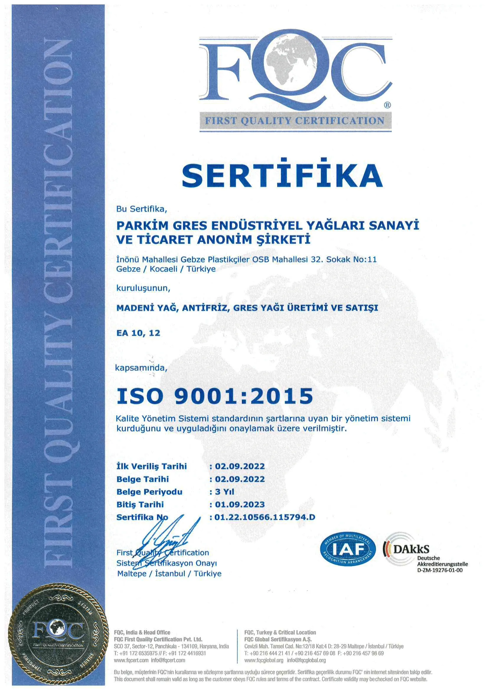 ISO 9001